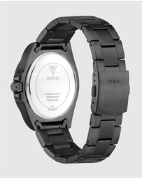 GUESS - GUESS Men's Black Analogue Watch