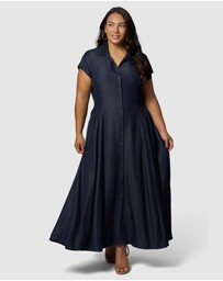 Something 4 Olivia - Paige Maxi Shirt Dress