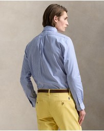 Polo Ralph Lauren - ICONIC EXCLUSIVE - Classic Fit Crest Striped Poplin Shirt