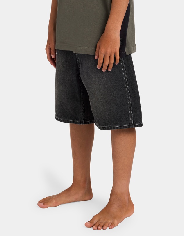 Billabong Kids - Boys 8 to 16 Spec Denim Shorts