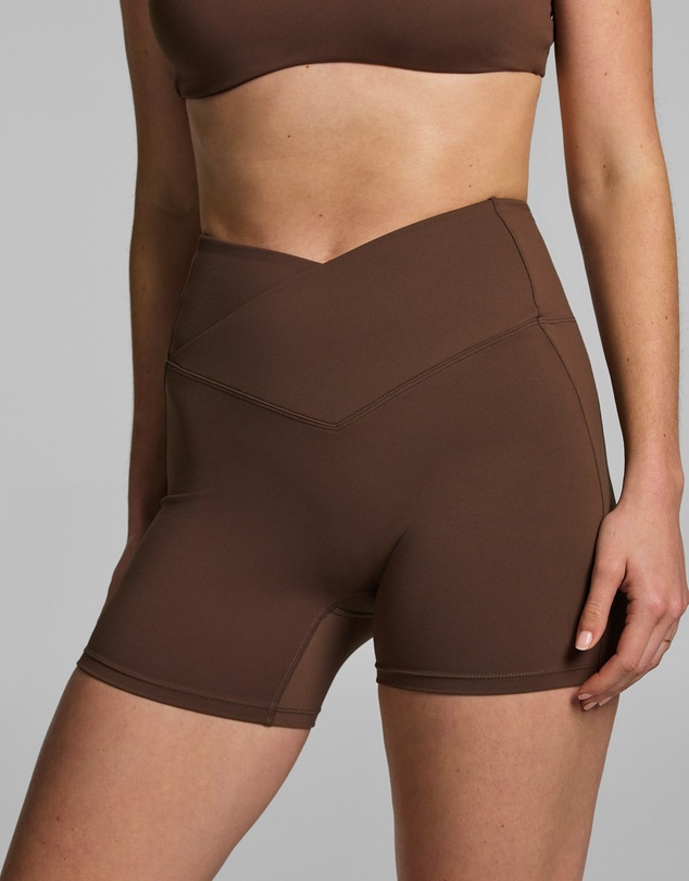 Rockwear - Cross Front Mid Thigh Bike Shorts