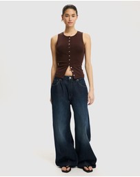 Cotton On - Bailey Button Detail Vest