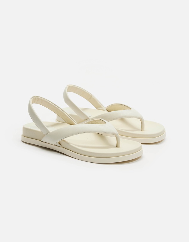 AERE - Leather Sling Back Thongs