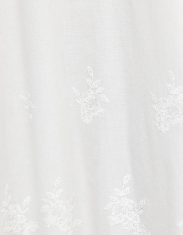 AERE - Delilah Embroidered Cotton Lace Maxi Dress
