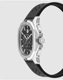 Philipp Plein - Plein Philipp 44mm Black Dial with Silicone Strap