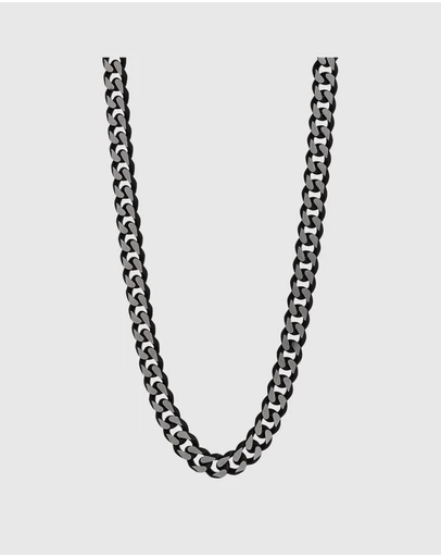 Najo - Nero Men's 8.5mm Steel Chain Necklace