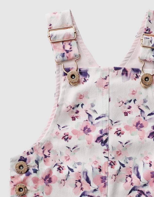 WITH LOVE FOR KIDS - Hazel Cord Pinafore Dress - Babies - Kids