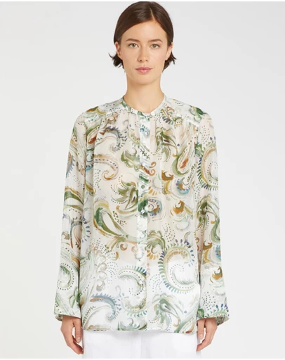 Marella - Silk Drift Printed Blouse