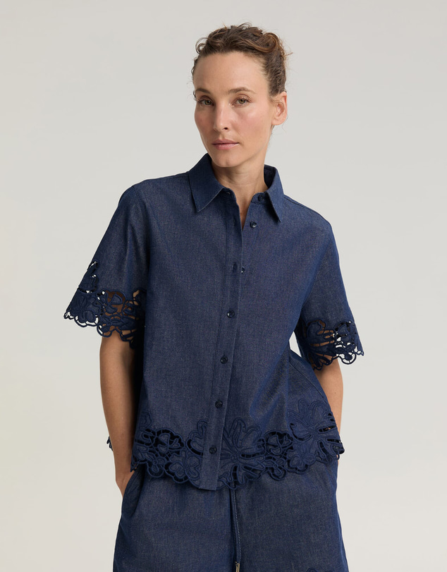 Sportscraft - Paloma Cotton Chambray Shirt