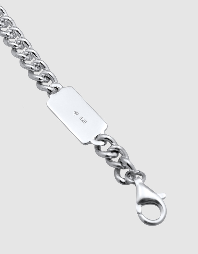 Kuzzoi - ICONIC EXCLUSIVE - Classic Curb Chain Bracelet in 925 Sterling Silver