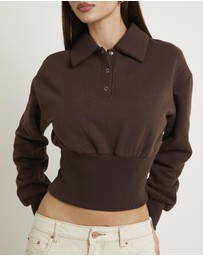 Subtitled - Tori Fleece Button Up