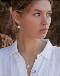 Mestige - Nadia Necklace - Silver Plated