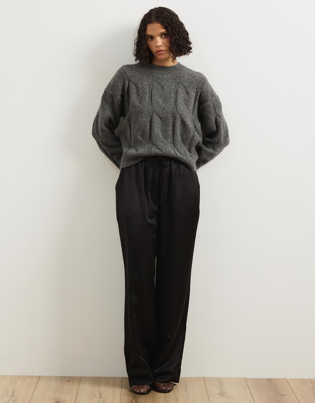 Atmos&Here - Stella Cable Knit Oversized Knit Jumper