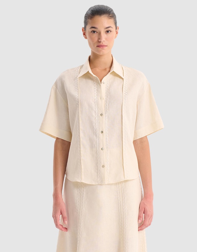 Morrison - Maisey Linen Short Sleeve Shirt