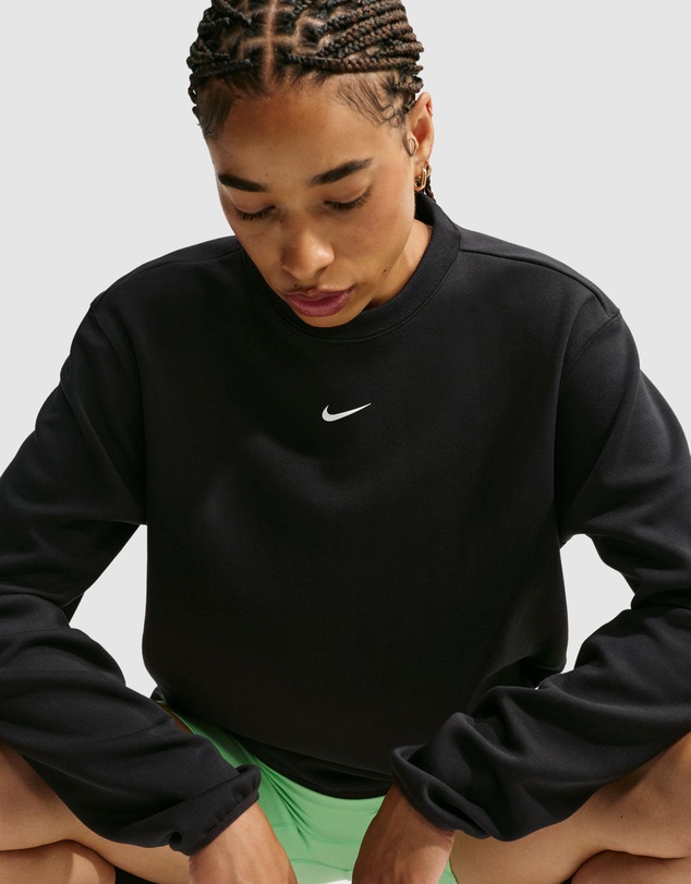 Nike - Nike Studio Fleece Sport Dri-FIT Crew-Neck Sweatshirt