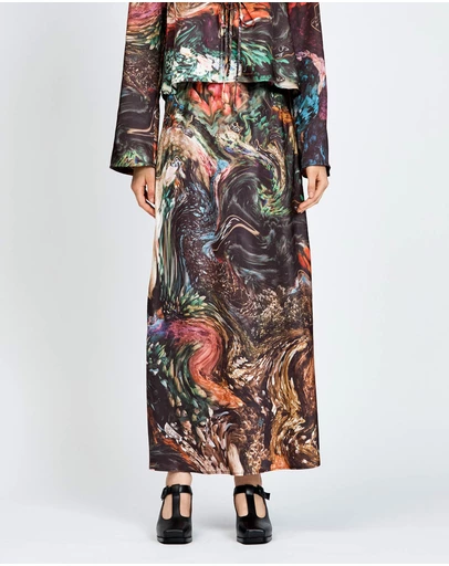 bul - Usva Skirt Kukka Floral Print