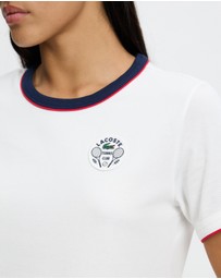 Lacoste - Heritage Tech Jersey T-Shirt