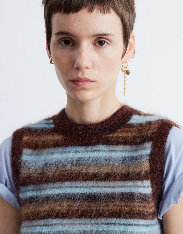 & Other Stories - Amber Striped Vest