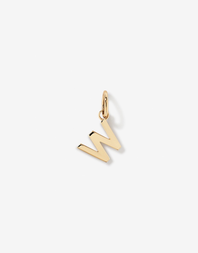 Michael Hill - Letter W Initial Pendant in 10kt Yellow Gold