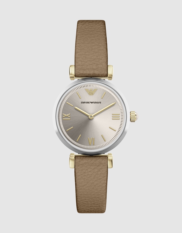 Emporio Armani - Taupe Analogue Watch