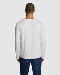 yd. - Zander Long Sleeve Mercerised Cotton Tee