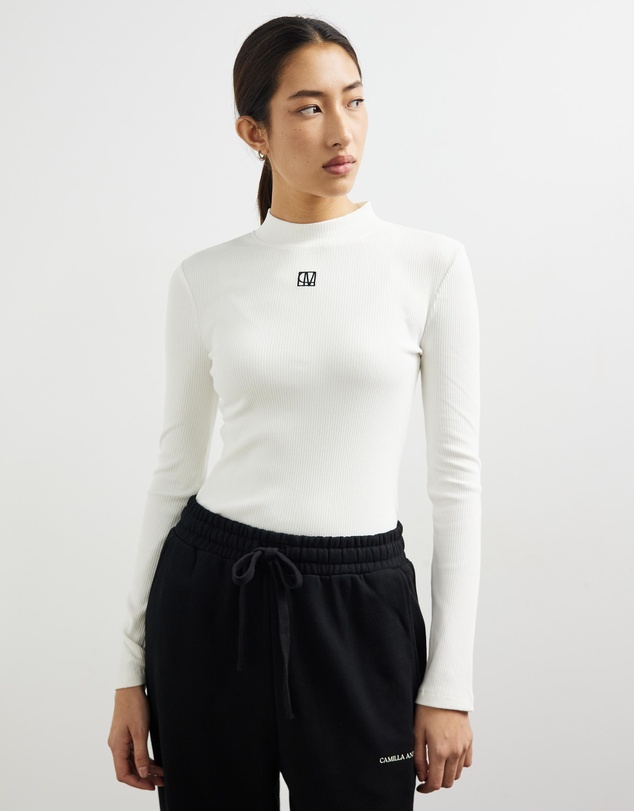 C&M CAMILLA AND MARC - Nora Rib Long Sleeve Top
