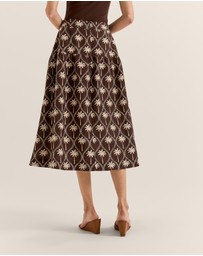 Review - Palms Midi Skirt