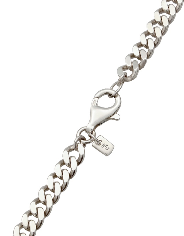 Kuzzoi - ICONIC EXCLUSIVE - Polished Curb Chain Necklace in 925 Silver