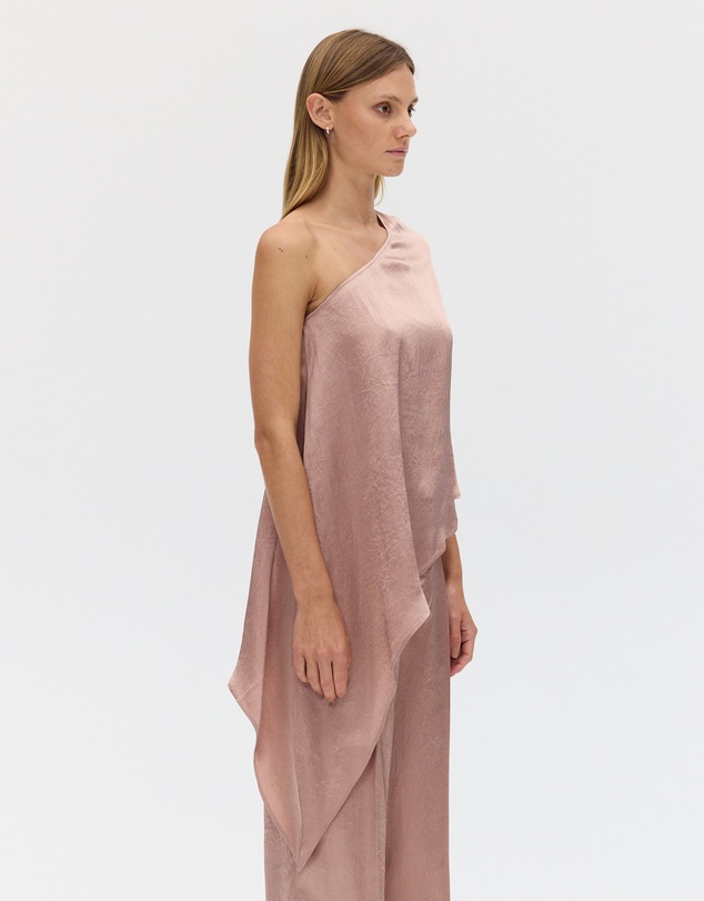 Third Form - Crush One Shoulder Cape