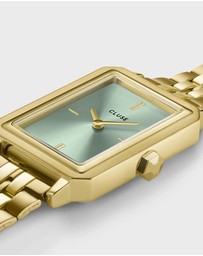 Cluse - Fluette Sage Green/Gold Link