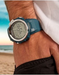 Maxum - EXPLORER Teal Blue Digital Watch