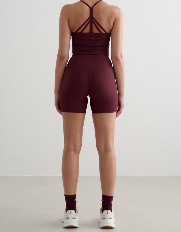 Aim'n - Ribbed Performance Midi Biker Shorts