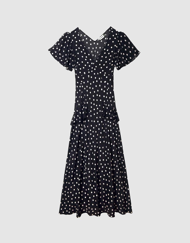 Rixo - Evie Silk Dress