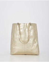 Cobb & Co - Venus Metallic Leather Tote