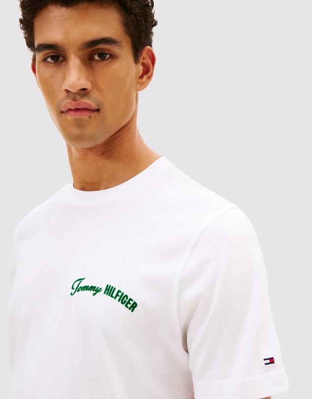 Tommy Hilfiger - Back Logo Jersey Crew Neck T-Shirt