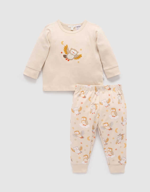 Purebaby - Thick PJ Set -Kids-Babies