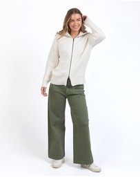 Foxwood - Maurie Zip Knit