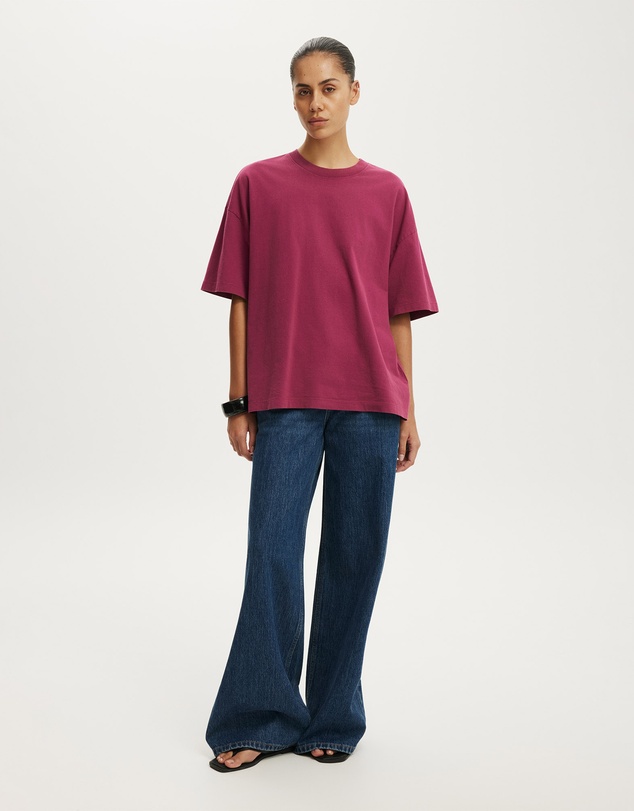 Cotton On - Boxy Short Sleeve Tee