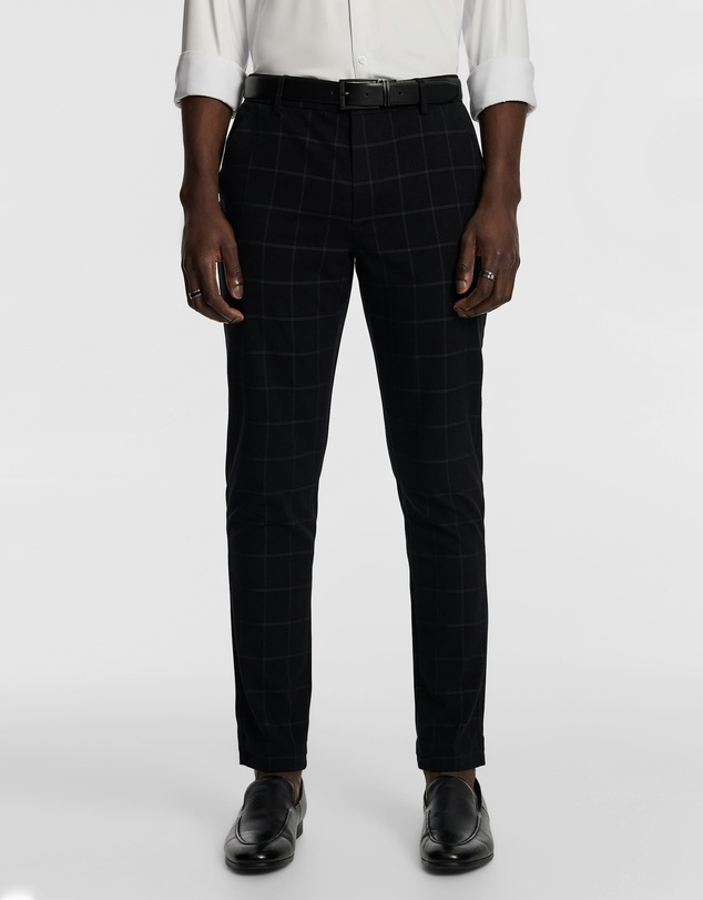 yd. - Loco Check Slim Chino