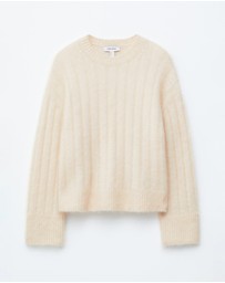 & Other Stories - Mohair-Blend Rib-Knit Jumper
