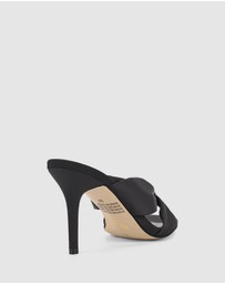 Siren - Nicola Satin Knot Mules
