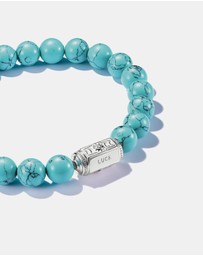THOMAS SABO - THOMAS SABO Bracelet with imitated Turquoise Beads