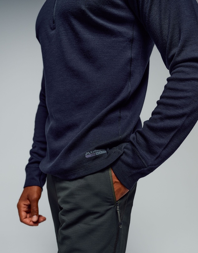 Kathmandu - K-Merino 250 Quarter Zip Long Sleeve