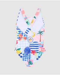 Minihaha - Camille Print Swimsuit - Kids-Teens