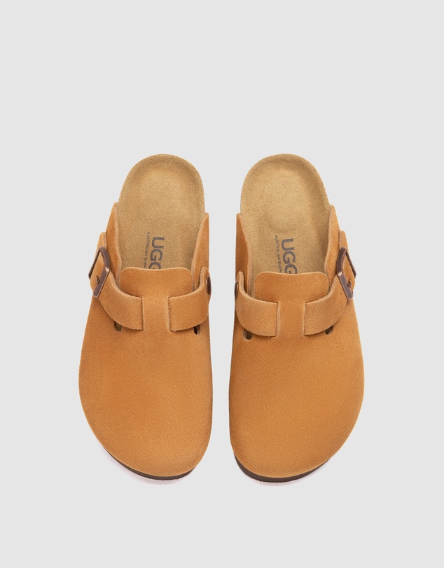 EVERAU - Australian Shepherd Ugg Berrin Cow Suede Upper Loafer Oxfords Flats