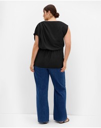 City Chic - Ariel Asymmetrical Top
