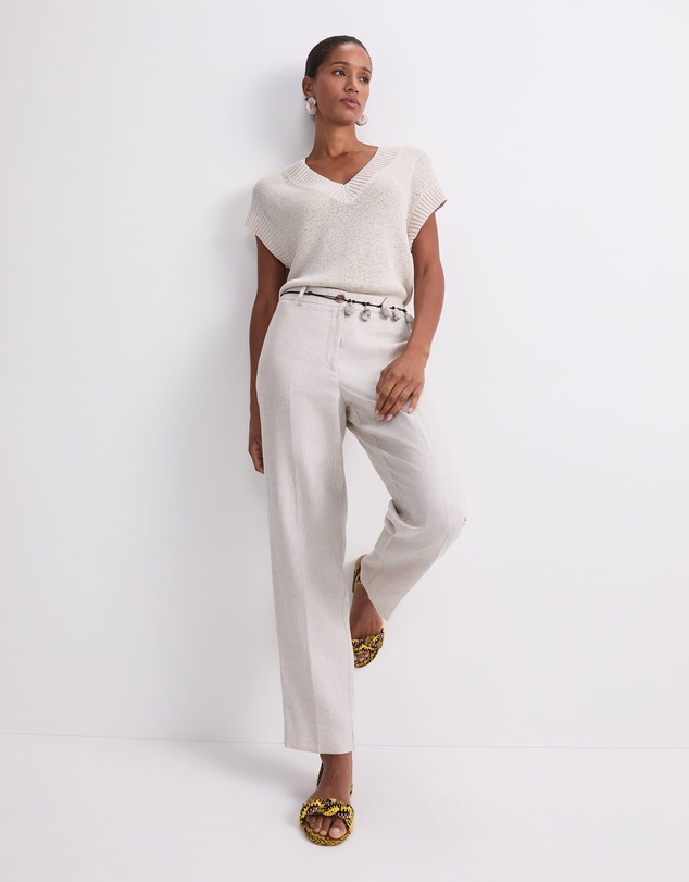 Sportscraft - Freya Straight Linen Pant