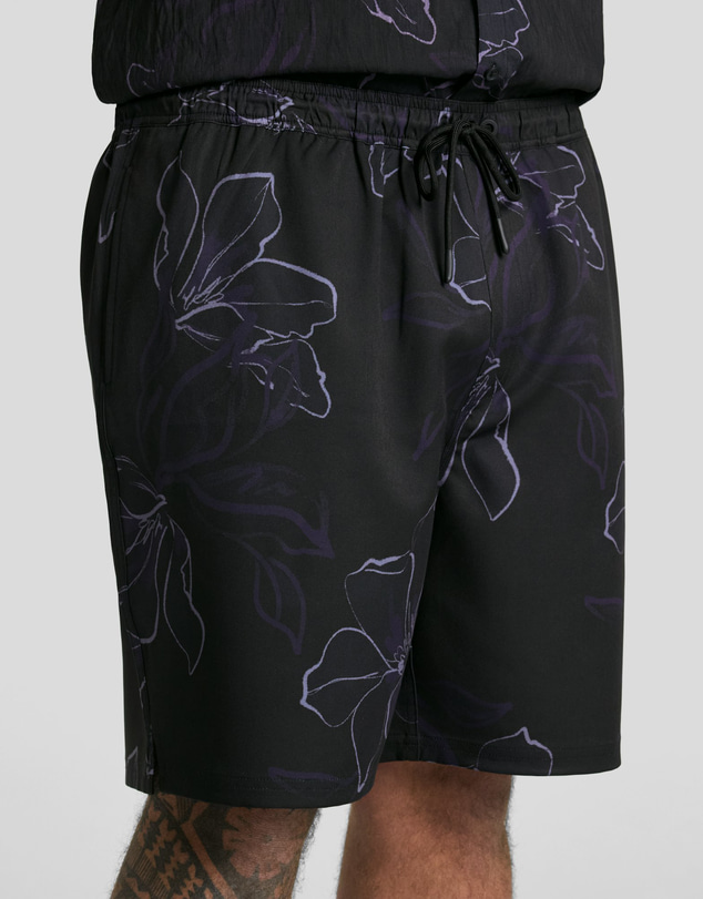 Johnny Bigg - Smoke Floral Swim Short