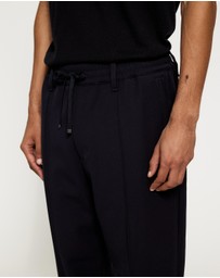 Armani Exchange - Mid-Rise Drawstring Trousers