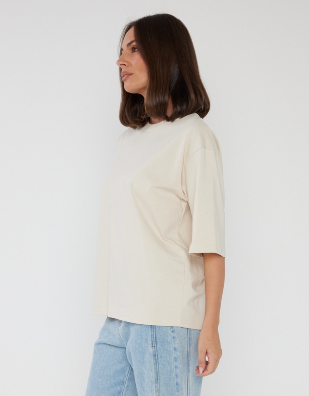 ALEXANDRA - Zuri T-Shirt Oat